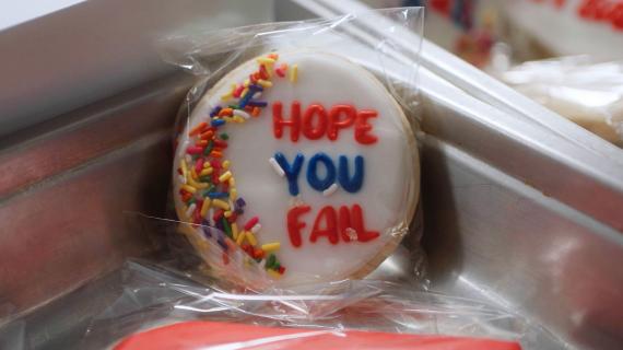 "Hope You Fail" cookie