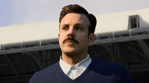 Ted Lasso in the new FIFA video game