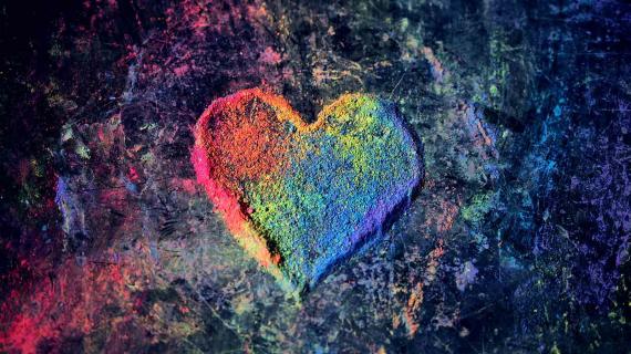 Pride heart