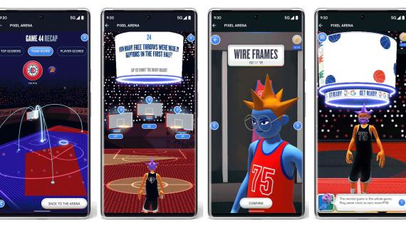 NBA and Google Build 'Pixel Arena' for Deeper Dive Into the Playoffs